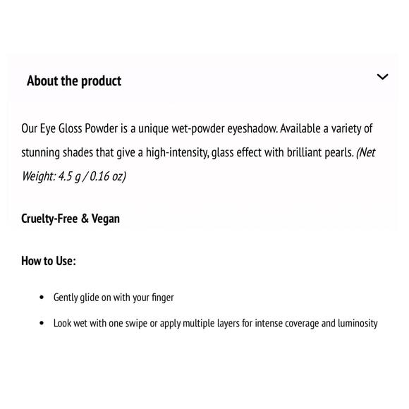 NIB Jeffree Star Eye Gloss Powder in Peach Goddess Full Size 4.5g - Picture 6 of 6